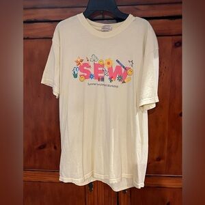 Comfort Colors Yellow Graphic Tee